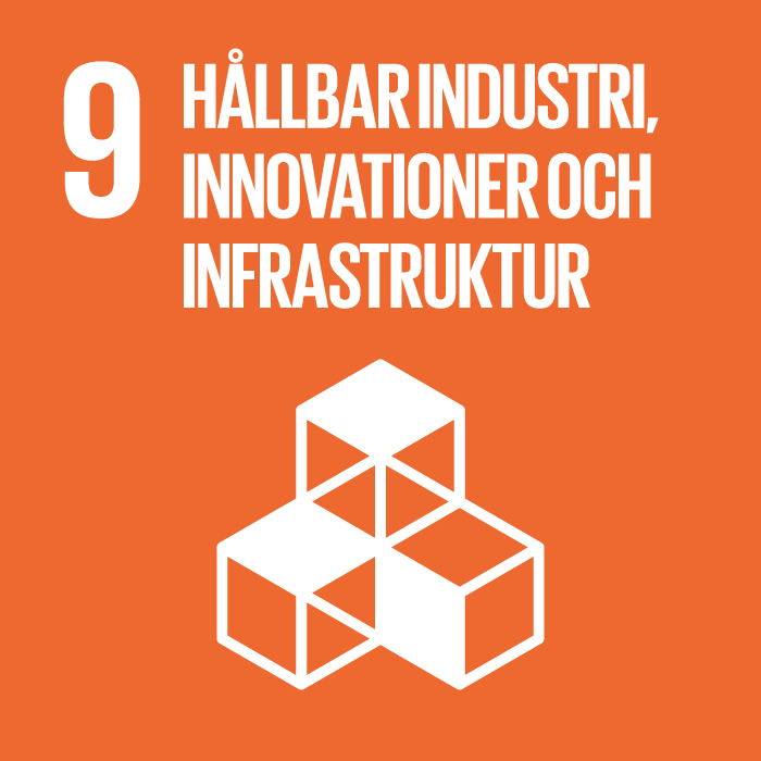 Globala målen - mål nummer 9: Hållbar industri, innovationer och infrastruktur